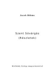 Szent Sóvárgás (Részletek) - napturul