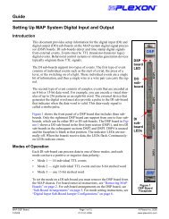 Guide Setting Up MAP System Digital Input and Output - Plexon Inc