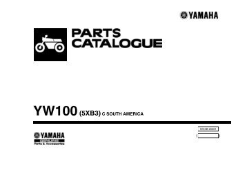YW100(5XB3) C SOUTH AMERICA - Yamaha Motor de MÃƒÂ©xico