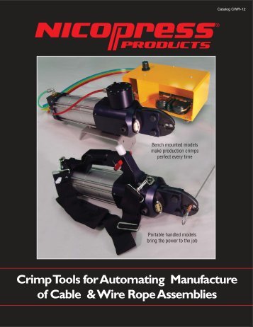 Crimp Tools for Automating Manufacture of Cable ... - Fabco-Air, Inc.
