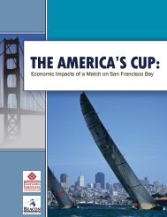 The America's Cup: Economic Impacts of a Match - Bay Area Council
