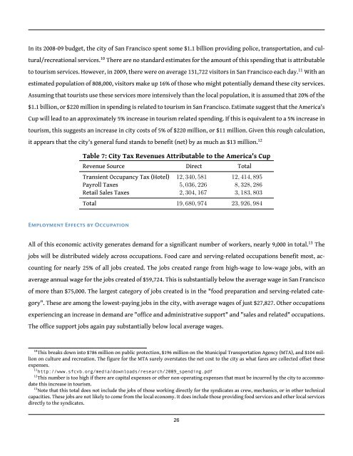 The America's Cup: Economic Impacts of a Match - Bay Area Council