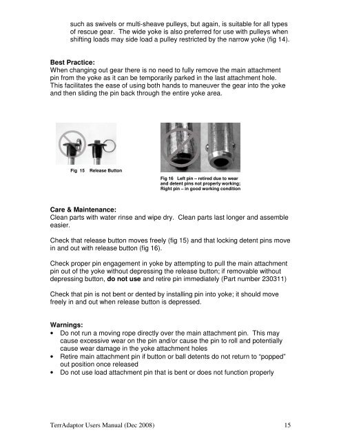 Symmetric Tripod - Rescue Consulting Canada