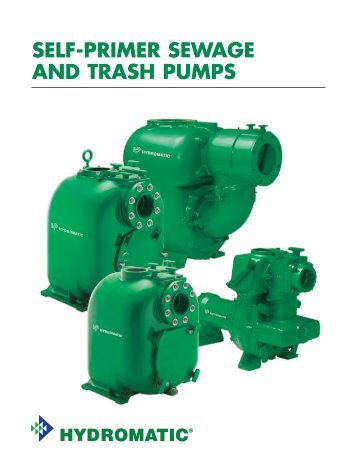 SELF-PRIMER SEWAGE AND TRASH PUMPS - Pump Express