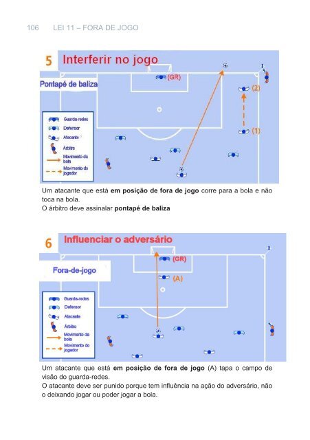 Leis de Jogo 2011/2012 - AssociaÃ§Ã£o de Futebol do Porto