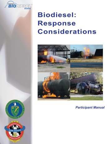 Biodiesel Response Considerations Participant Manual