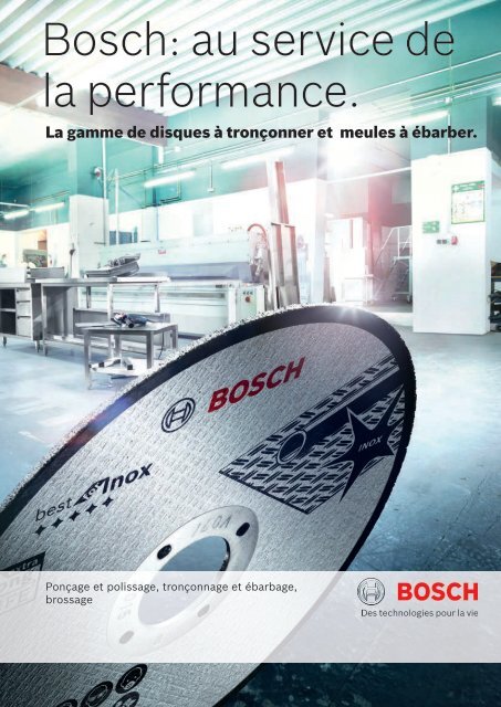 Bosch: au service de la performance.