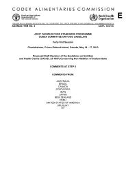 AGENDA ITEM NO. 4 CX/FL 13/41/4 JOINT FAO/WHO ... - FAO.org