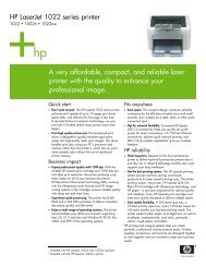 HP LaserJet 1022 series printer A very affordable ... - Market Point