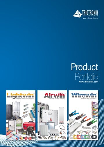 PDF Catalogue - TRIOTRONIK Computer und Netzwerktechnik