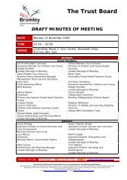 Item 04 - Draft Minutes of Trust Board 231109.pdf - Bromley ...