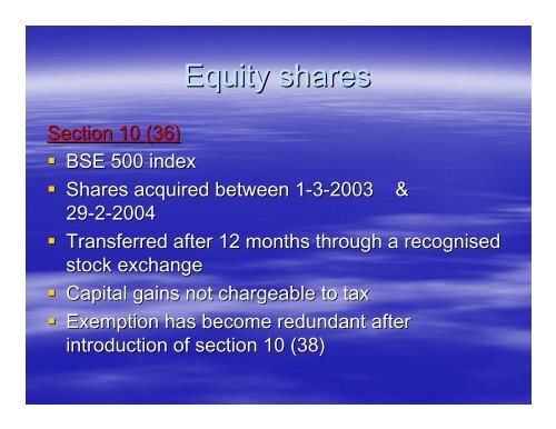 Taxability of Share Market Transactions