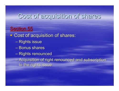 Taxability of Share Market Transactions