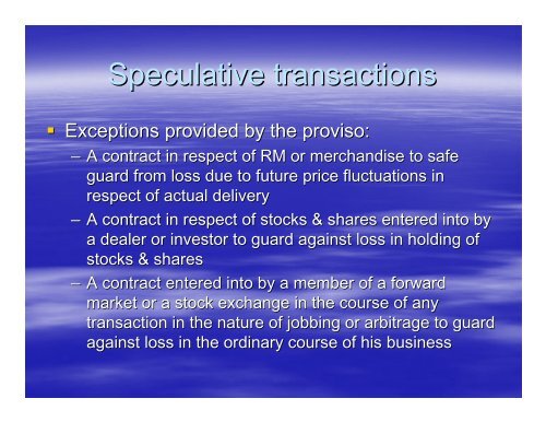 Taxability of Share Market Transactions