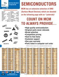 Semiconductors/ Components - MCM Electronics