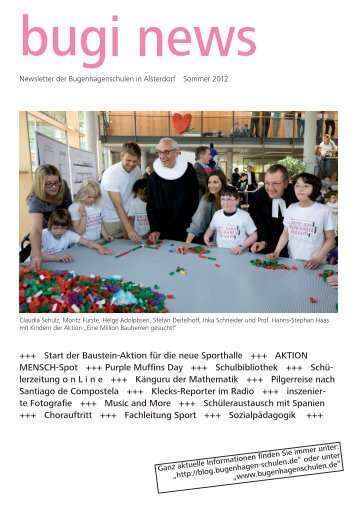 Buginews Sommer 2012 korekktur4.indd - Bugenhagen-Schulen