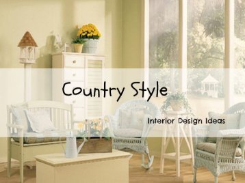 Country Interior Style
