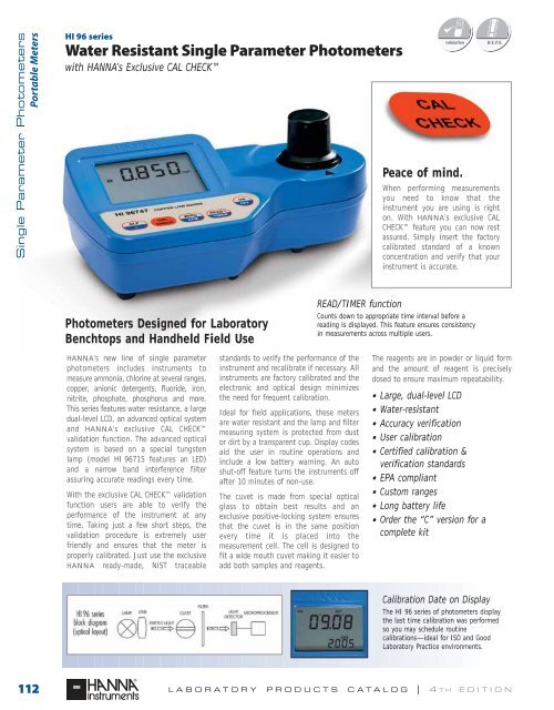 Multiparameter Photometer - Comlibris