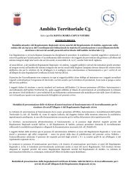 Ambito Territoriale C5 - Comune di San Tammaro