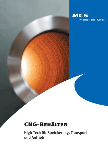 CNG-Behälter - MCS international GmbH