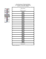 Panel Schedule for FPE Stab-Lok 84 Circuit, Rd/Bk ...