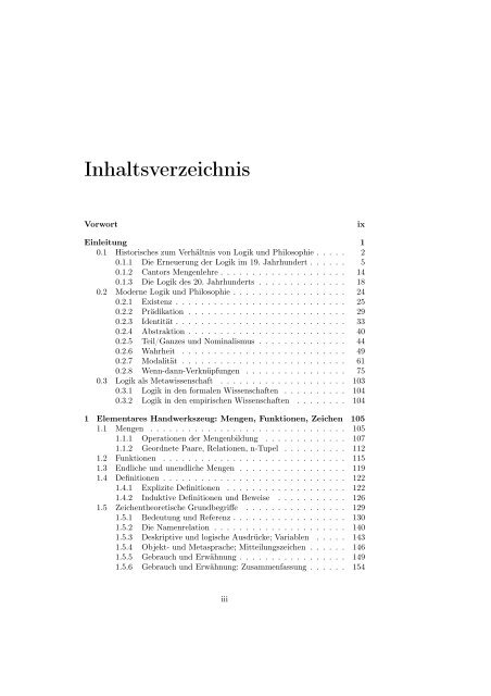 Collegium Logicum – Logische Grundlagen der Philosophie und