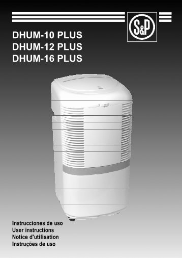DHUM-10 PLUS DHUM-12 PLUS DHUM-16 PLUS - Soler & Palau