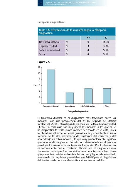 La prediccion y la intervencion con los menores infractores