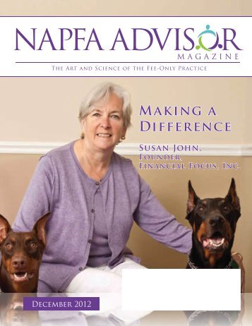 Making a Difference - NAPFA
