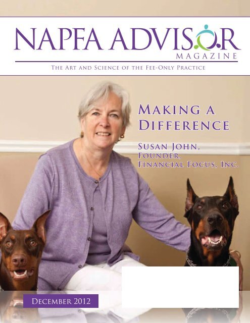 Making a Difference - NAPFA