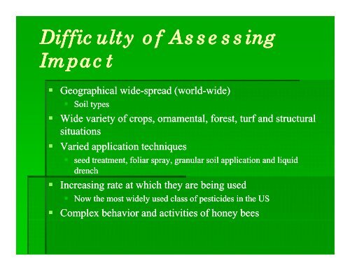 Presentation by G.W. Hayes Jr - Colorado State Beekeepers ...