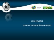 Anexo 1 - Plano de Turismo para a Copa do Mundo FIFA 2014