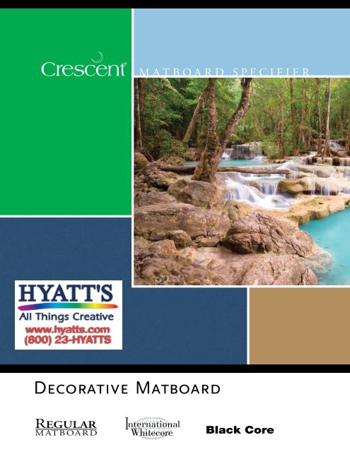 Decorative Matboard Specifier - Crescent Pro