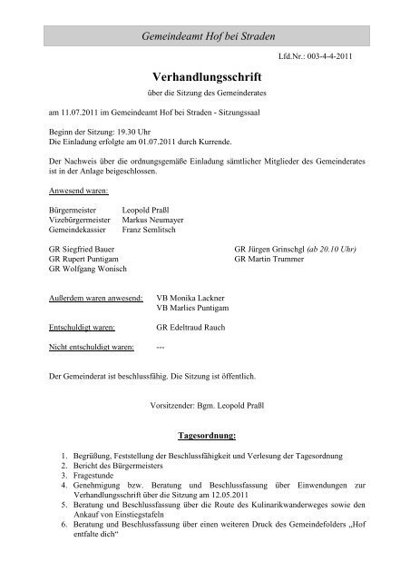 4-2011 (54 KB) - .PDF - Hof bei Straden
