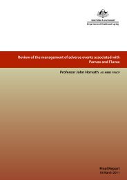 Review of the management of adverse effects associated with ...