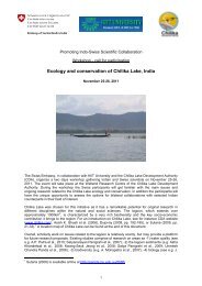 Ecology and conservation of Chilika Lake, India - KIIT University