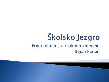 03 Skolsko Jezgro.pdf - Programiranje u Realnom Vremenu
