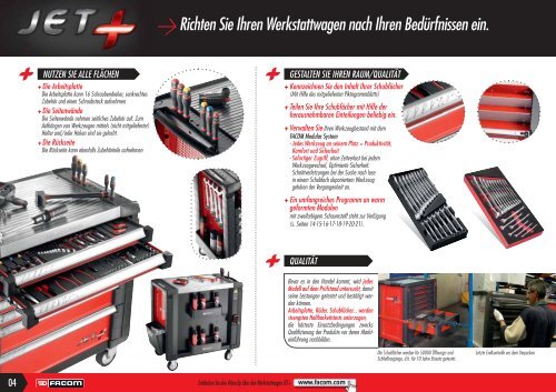 JET+ Neue Werkstattwagen - Facom