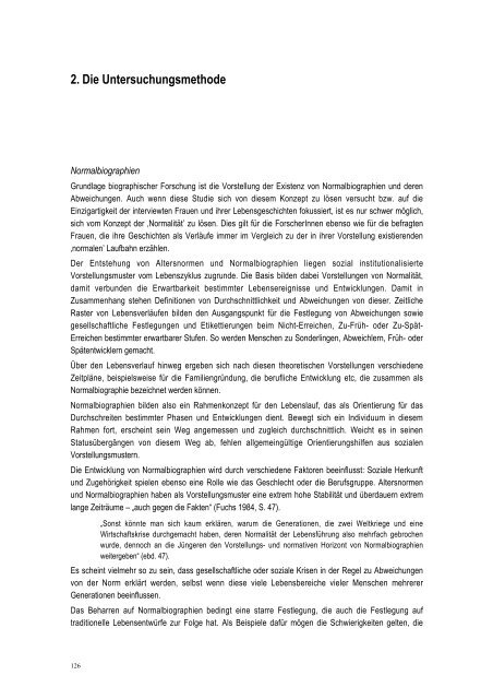 2. Die Untersuchungsmethode - Personen - Technische Universität ...