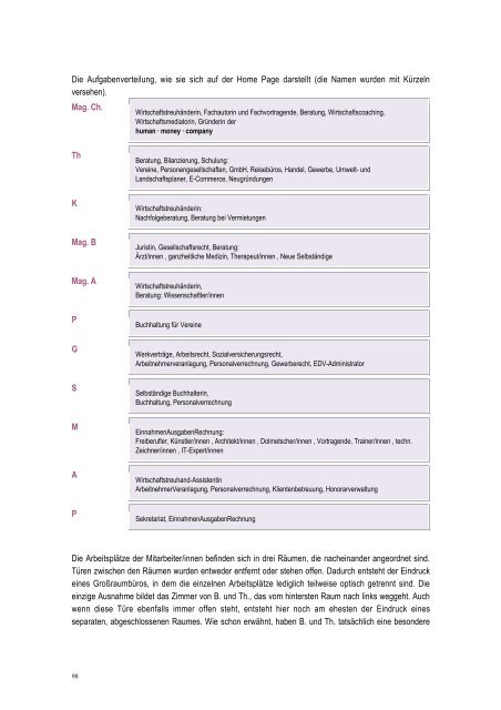 2. Die Untersuchungsmethode - Personen - Technische Universität ...