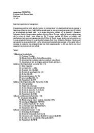 PENTATEUC Professor: Jordi Cervera i Valls Quart curs 4,5 ects ...