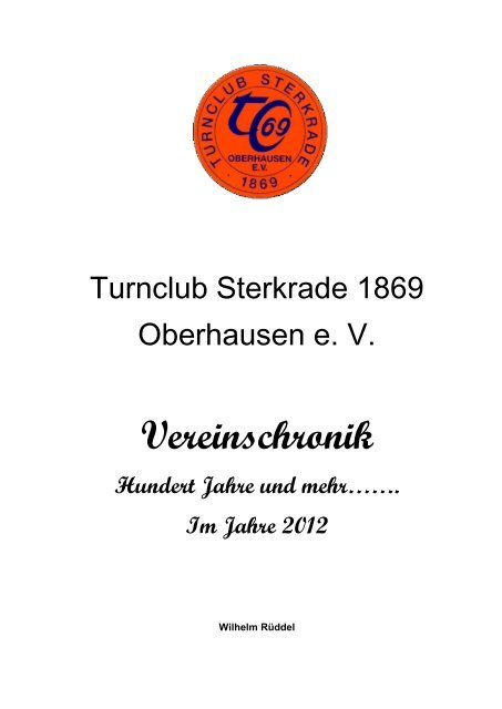 Vereinschronik des TC 69 - Tc69.de