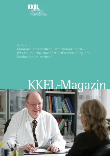 KKEL-Magazin 2007: Chronisch entzÃ¼ndliche Darmerkrankungen