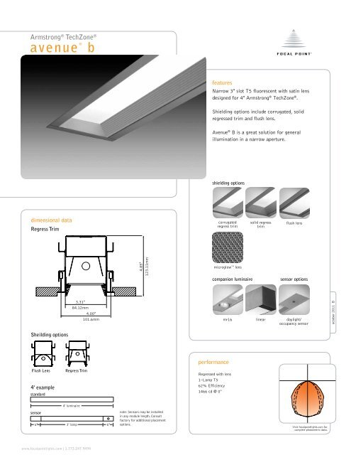 Avenue B For Armstrong Techzone Ceilings Favbtz Focal Point