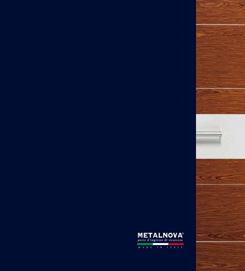 Scarica il Catalogo Generale Metalnova â PORTE - Infobuild