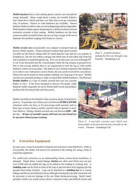 on-site sawmilling and timber conversion information ... - The Chilterns