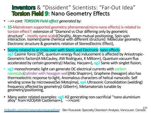 Fusione Fredda, Tesla, Onda Scalare, Campo di Torsione, «Energia libera»..= Tutti Pseudo-Scienza?(Riepilogo italiano) /  Cold Fusion, Tesla, "Free Energy", "Over-Unity".. = All Fake Science? 