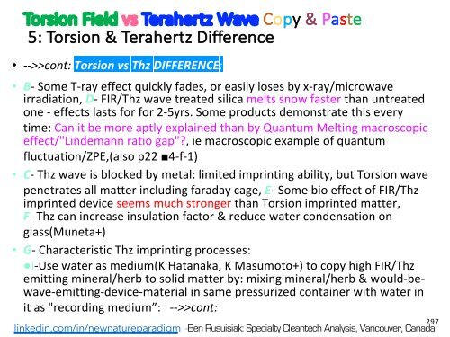 Fusione Fredda, Tesla, Onda Scalare, Campo di Torsione, «Energia libera»..= Tutti Pseudo-Scienza?(Riepilogo italiano) /  Cold Fusion, Tesla, "Free Energy", "Over-Unity".. = All Fake Science? 