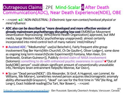 Fusione Fredda, Tesla, Onda Scalare, Campo di Torsione, «Energia libera»..= Tutti Pseudo-Scienza?(Riepilogo italiano) /  Cold Fusion, Tesla, "Free Energy", "Over-Unity".. = All Fake Science? 