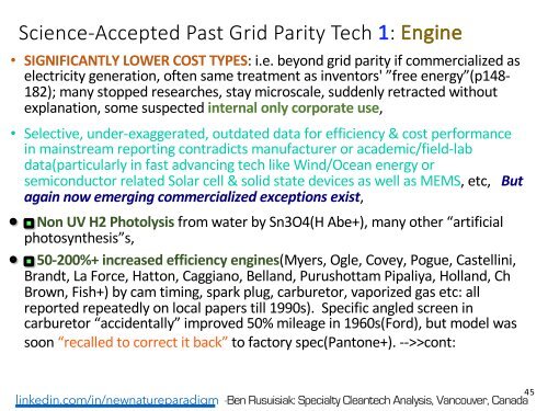 Fusione Fredda, Tesla, Onda Scalare, Campo di Torsione, «Energia libera»..= Tutti Pseudo-Scienza?(Riepilogo italiano) /  Cold Fusion, Tesla, "Free Energy", "Over-Unity".. = All Fake Science? 